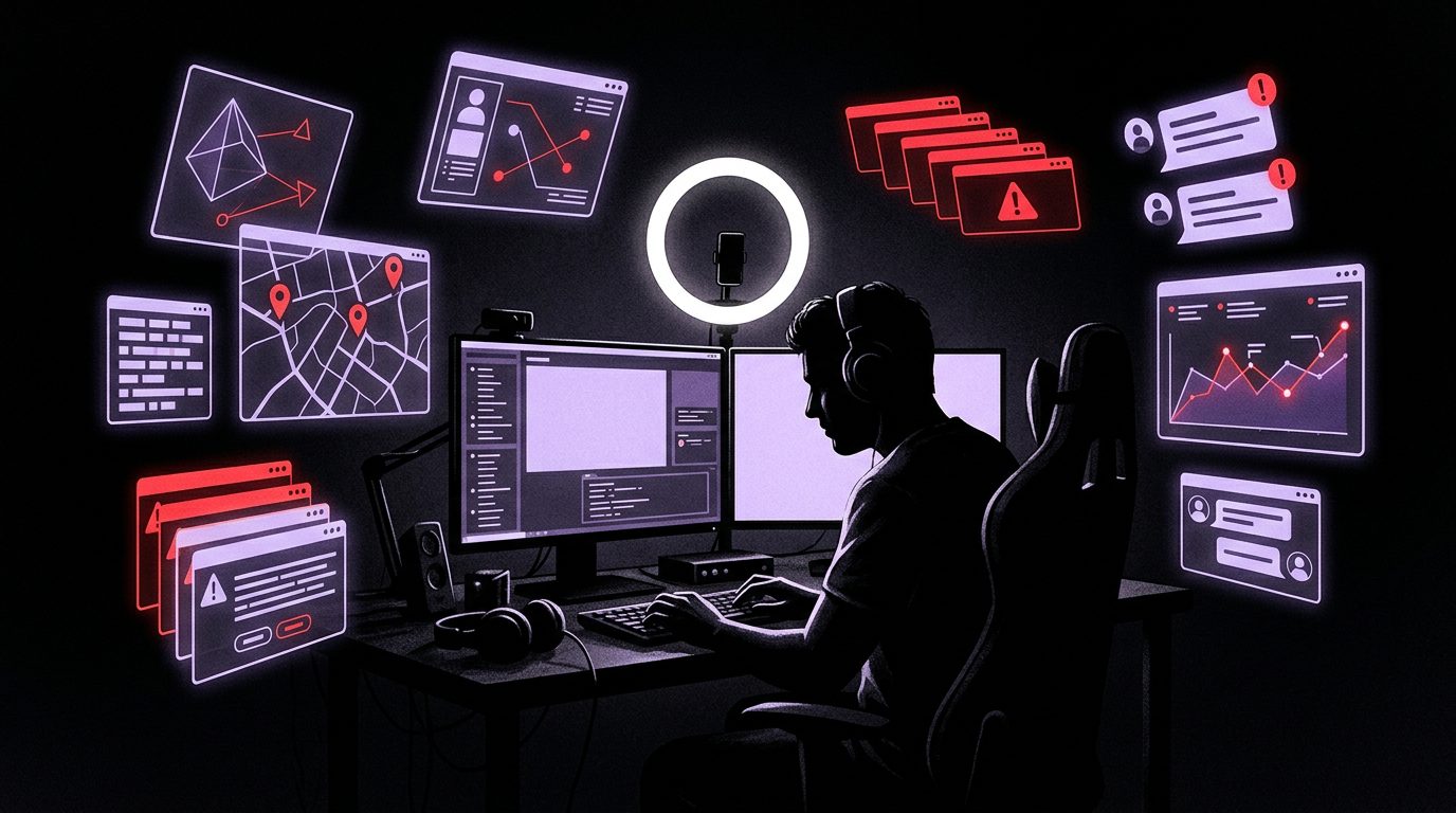 Content creator OPSEC streaming safety